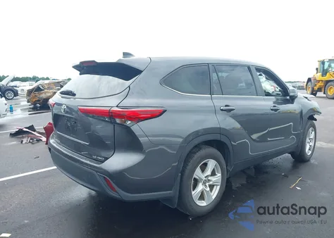 2023 Toyota Highlander Le from USA, damaged, VIN 5TDKDRBH0PS028747